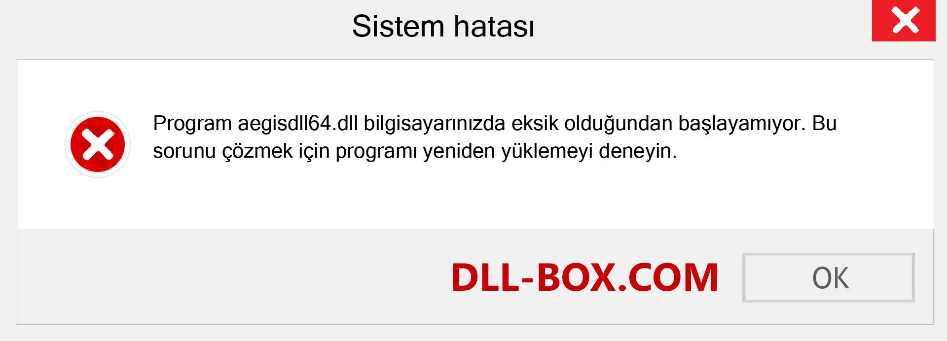 aegisdll64.dll dosyası eksik mi? Windows 7, 8, 10 için İndirin - Windows'ta aegisdll64 dll Eksik Hatasını Düzeltin, fotoğraflar, resimler